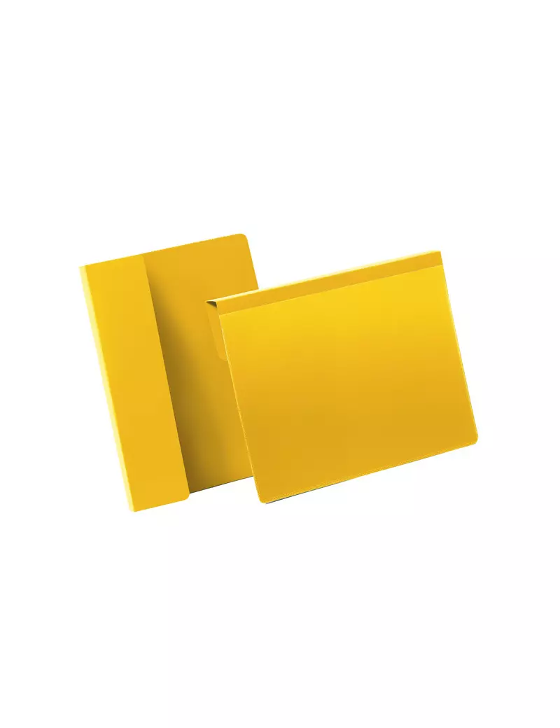 Buste Identificative con Aletta Pieghevole - A5 Orizzontale - Durable - 1722-04 (Giallo Conf. 50)