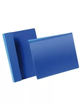 Buste Identificative con Aletta Pieghevole - A4 Orizzontale - Durable - 1723-07 (Blu Conf. 50)