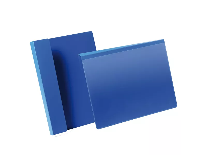 Buste Identificative con Aletta Pieghevole - A4 Orizzontale - Durable - 1723-07 (Blu Conf. 50)
