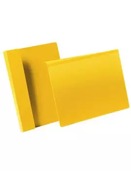 Buste Identificative con Aletta Pieghevole - A4 Orizzontale - Durable - 1723-04 (Giallo Conf. 50)