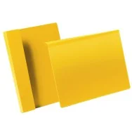 Buste Identificative con Aletta Pieghevole - A4 Orizzontale - Durable - 1723-04 (Giallo Conf. 50)