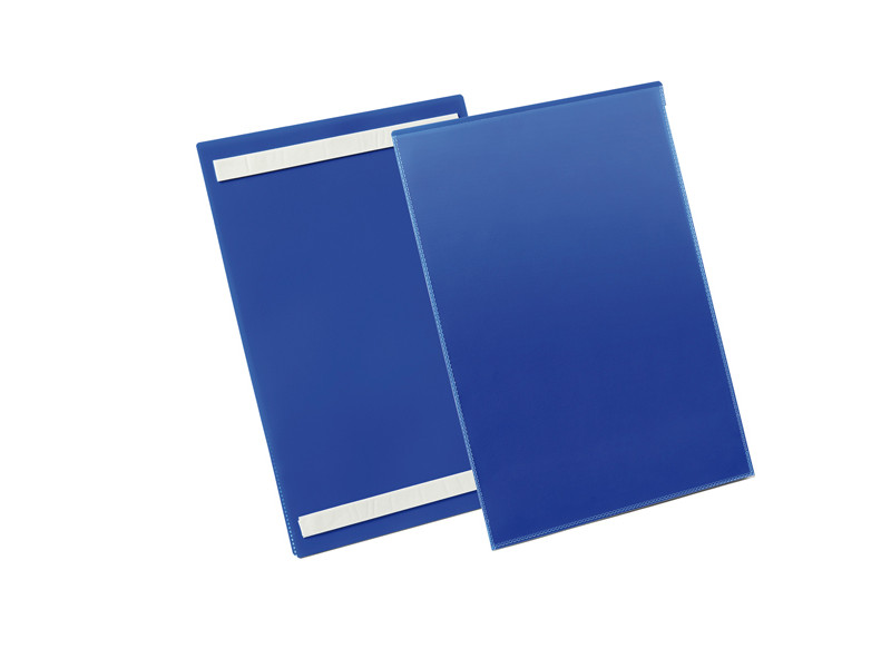 Buste Identificative con Bande Adesive Durable - A4 Verticale - 1797-07 (Blu Conf. 50) Buste Identificative con Bande Adesive Durable - A4 Verticale - 1797-07 (Blu Conf. 50)