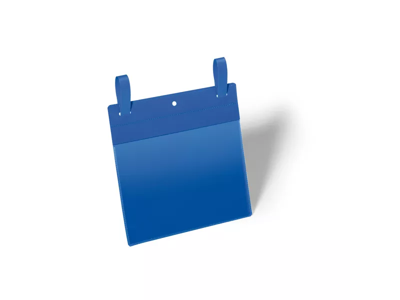 Buste Identificative con Fascetta di Aggancio Durable - A5 Orizzontale - 1749-07 (Blu Conf. 50)