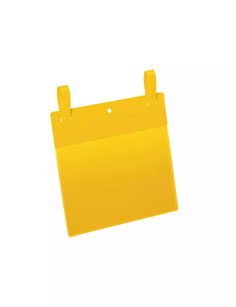 Buste Identificative con Fascetta di Aggancio Durable - A5 Orizzontale - 1749-04 (Giallo Conf. 50)