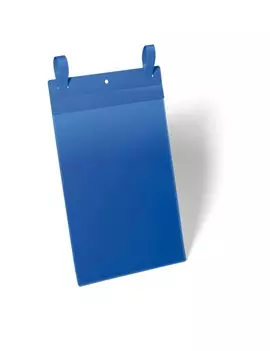 Buste Identificative con Fascette di Aggancio Durable - A4 Verticale - 1750-07 (Blu Conf. 50)