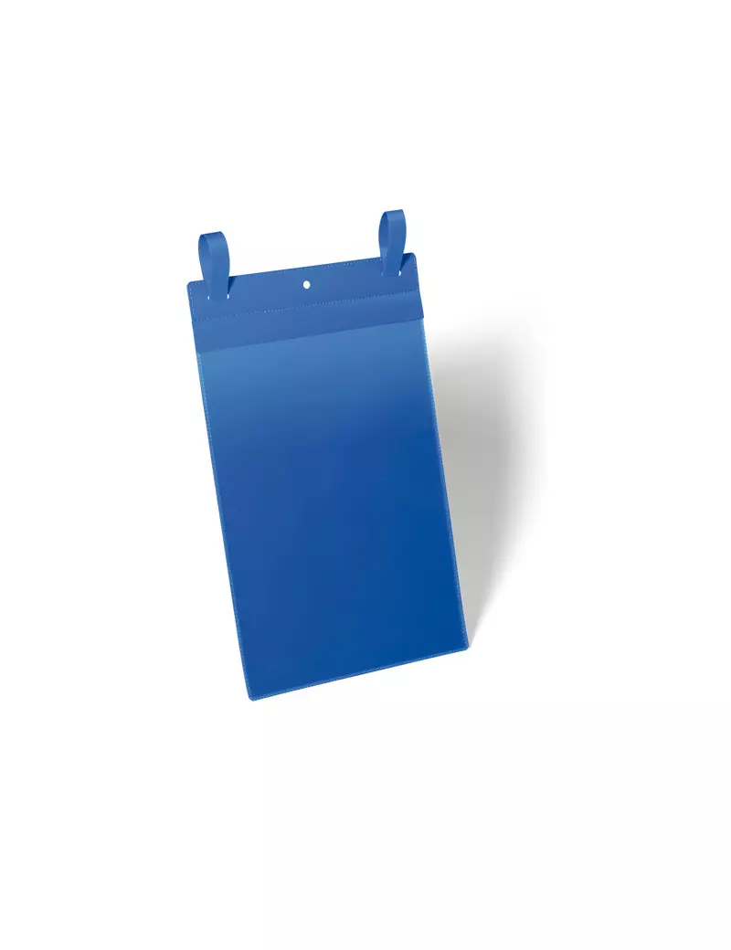 Buste Identificative con Fascette di Aggancio Durable - A4 Verticale - 1750-07 (Blu Conf. 50)