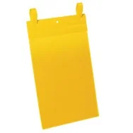 Buste Identificative con Fascette di Aggancio Durable - A4 Verticale - 1750-04 (Giallo Conf. 50)