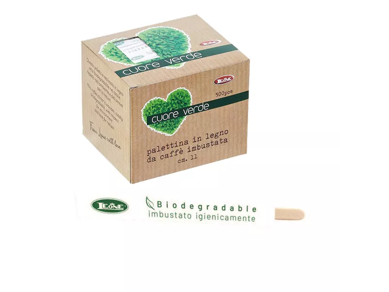 Palette in Legno Imbustate Leone - 11 cm - Q1025 (Legno Conf. 1000)
