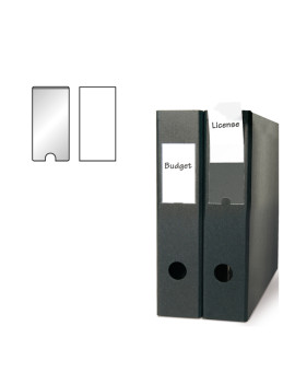 Porta Etichette Adesive 3L - Con Etichetta - 55x150 mm - S852340 (Trasparente Conf. 6)