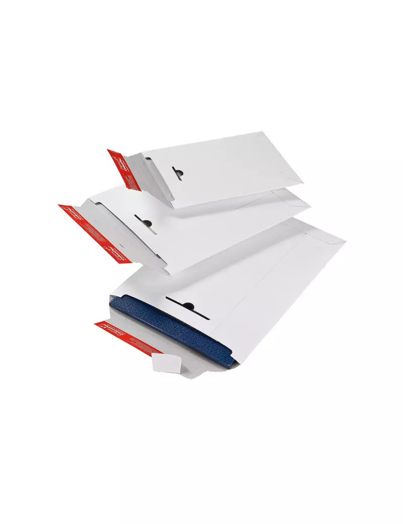 Busta a Sacco in Cartone Colompac - 21x26,5x3 cm - CP012.02 (Bianco Conf. 20) Busta a Sacco in Cartone Colompac - 21x26,5x3 cm - CP012.02 (Bianco Conf. 20)