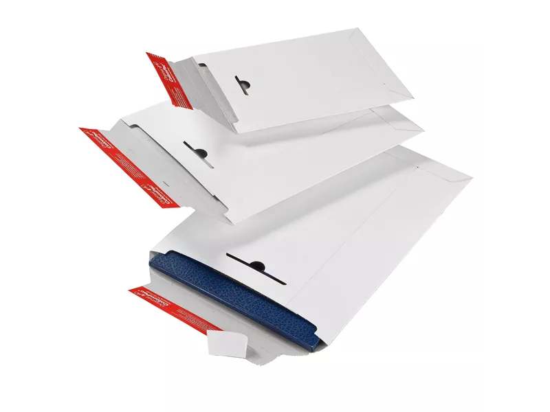 Busta a Sacco in Cartone Colompac - 24,5x34,5x3 cm - CP012.04 (Bianco Conf. 20)