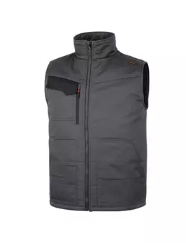 Gilet Multitasca Stockton 3 Delta Plus - Taglia L - STOC3GOGT (Grigio e Arancione)