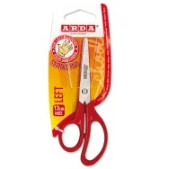 Forbici Left Arda - 13 cm - Impugatura in ABS per Mancini - FA1206 (Rosso)