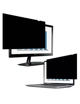 Filtro Privacy per Monitor PrivaScreen Fellowes - Widescreen 12,5 Pollici - 27,8x15,6 cm - Formato 16:9 - 4813001
