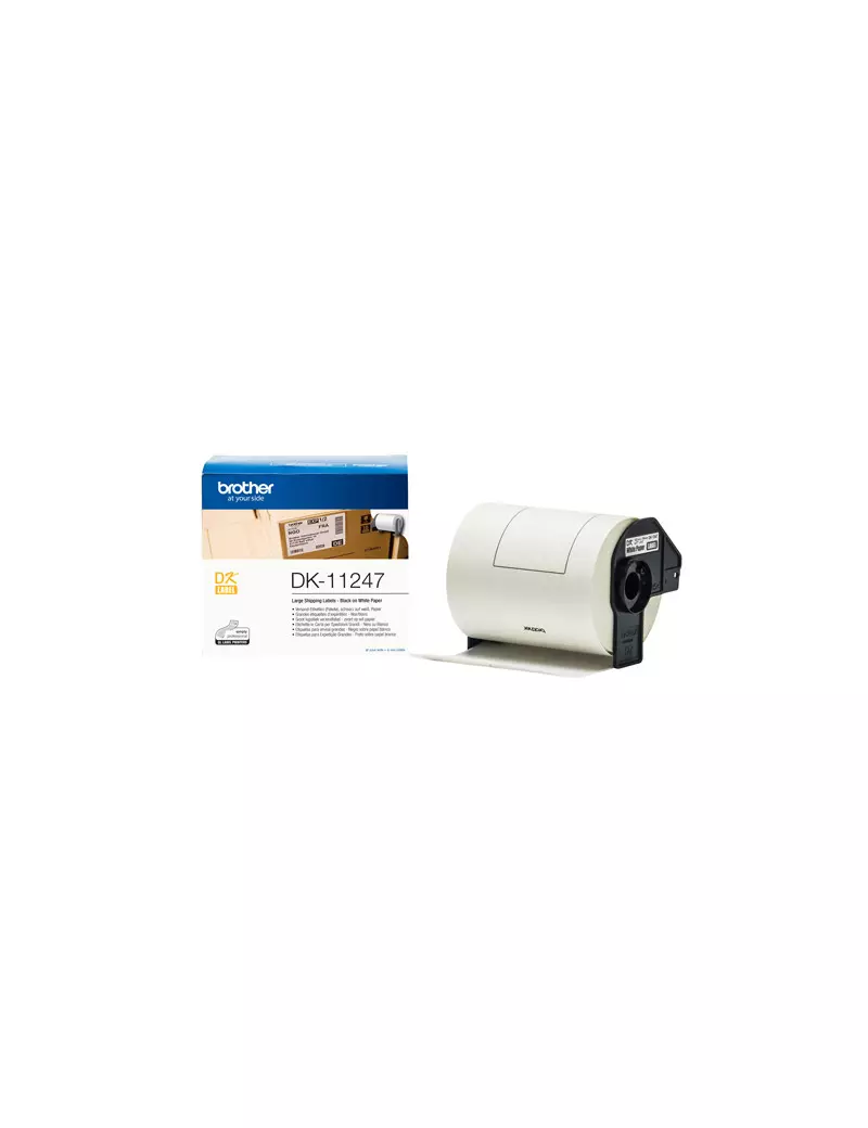 Etichette Adesive Brother DK-11247 - 103,6x164,3 mm (Conf. 180) Etichette Adesive Brother DK-11247 - 103,6x164,3 mm (Conf. 180)