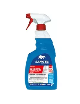 Disinfettante Multi Activ Bagno Sanitec - 1822-S - 750 ml