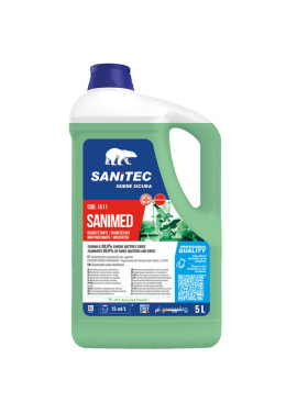 Disinfettante Concentrato Sanimed Sanitec - 1511 - 5 Litri