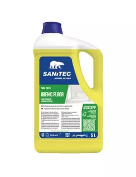 Detergente per Pavimenti Igienic Floor Sanitec - 1435 (Fiori d'Arancio Conf. 5 kg)