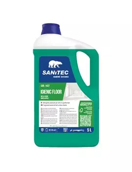 Detergente per Pavimenti Igienic Floor Sanitec - 1437 (Mela Verde e Bacche Conf. 5 kg)