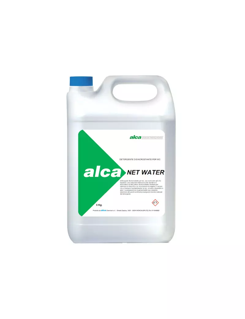 Detergente Acido Net Water Alca - ALC637 - 5 kg Detergente Acido Net Water Alca - ALC637 - 5 kg