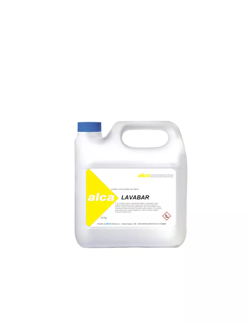 Detergente Lavatazzine Lavabar Alca - ALC851 - 3,5 Litri Detergente Lavatazzine Lavabar Alca - ALC851 - 3,5 Litri