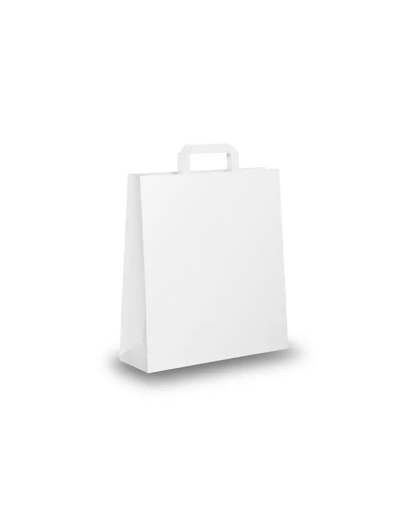 Shopper in Carta Mainetti Bags - 26x11x35 cm - 031342 (Bianco Conf. 25)