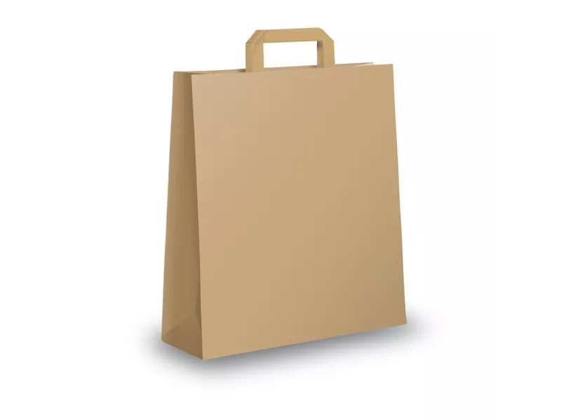 Shopper in Carta Mainetti Bags - 18x8x25 cm - 031373 (Avana Conf. 25)
