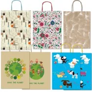 Shopper in Carta Rex Sadoch - 36x12x41 cm - SDX36-ASS (Assortiti Fantasia Conf. 25)