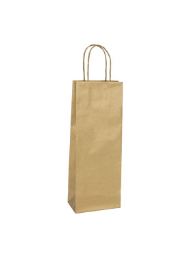 Shopper Portabottiglie Mainetti Bags - 14x9x38 cm - 087035 (Oro Conf. 20)