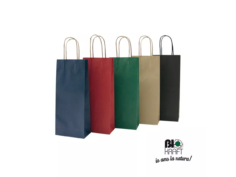 Shopper Portabottiglie Mainetti Bags - 14x9x38 cm - 072222 (Rosso Conf. 20) Shopper Portabottiglie Mainetti Bags - 14x9x38 cm - 072222 (Rosso Conf. 20)