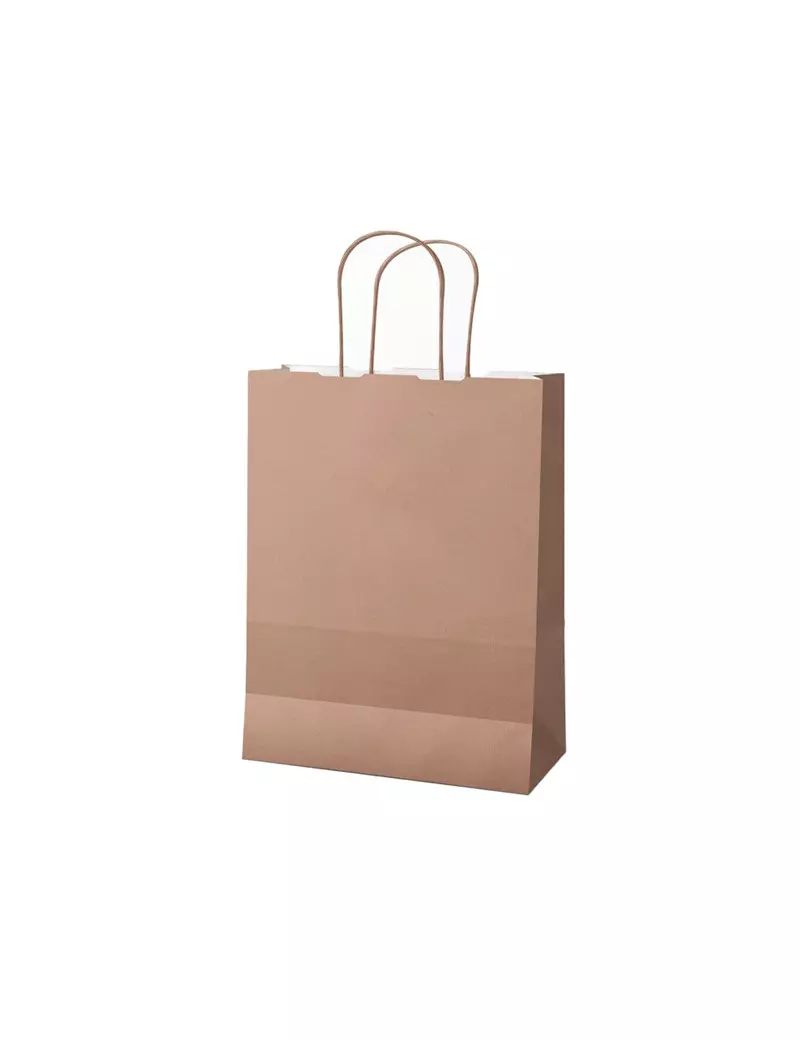 Shopper in Carta Mainetti Bags - 18x8x24 cm - 087981 (Rosa Antico Conf. 25)
