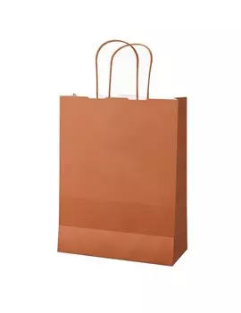 Shopper in Carta Mainetti Bags - 18x8x24 cm - 087998 (Terracotta Conf. 25)