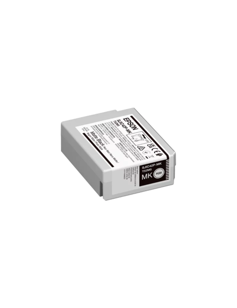 Cartuccia Originale Epson T52M540 SJIC42P-MK (Nero Opaco 50 ml) Cartuccia Originale Epson T52M540 SJIC42P-MK (Nero Opaco 50 ml)
