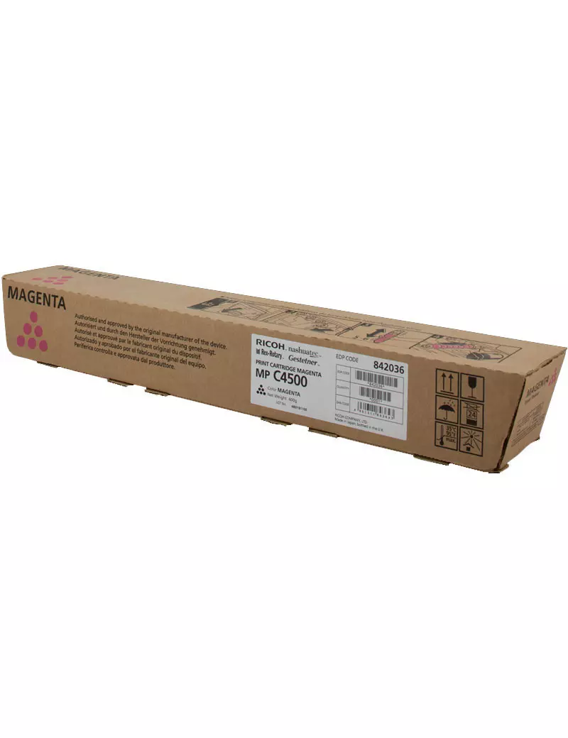 Toner Originale Ricoh 842036 884932 MP C4500 (Magenta 17000 Pagine) Toner Originale Ricoh 842036 884932 MP C4500 (Magenta 17000 Pagine)