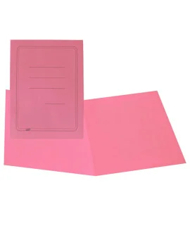 Cartellina in Cartoncino Cartiere del Garda - Semplice con Stampa - 25x34 cm - 145 g - CG0113MFSXXAK11 (Rosa Conf. 100)