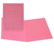 Cartellina in Cartoncino Cartiere del Garda - Semplice con Stampa - 25x34 cm - 145 g - CG0113MFSXXAK11 (Rosa Conf. 100)