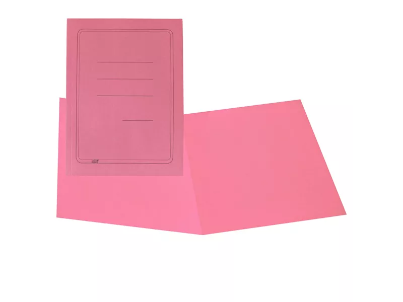 Cartellina in Cartoncino Cartiere del Garda - Semplice con Stampa - 25x34 cm - 145 g - CG0113MFSXXAK11 (Rosa Conf. 100)