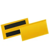 Buste Identificative Magnetiche Durable - 100x38 mm - 1741-04 (Giallo Conf. 50)