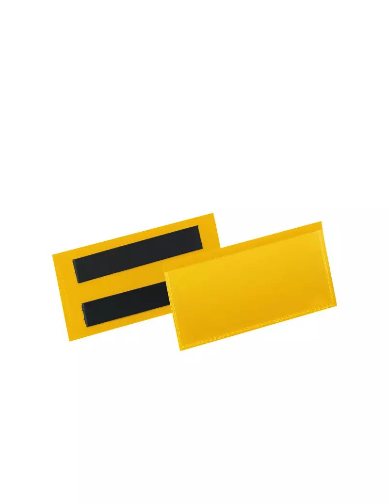 Buste Identificative Magnetiche Durable - 100x38 mm - 1741-04 (Giallo Conf. 50)