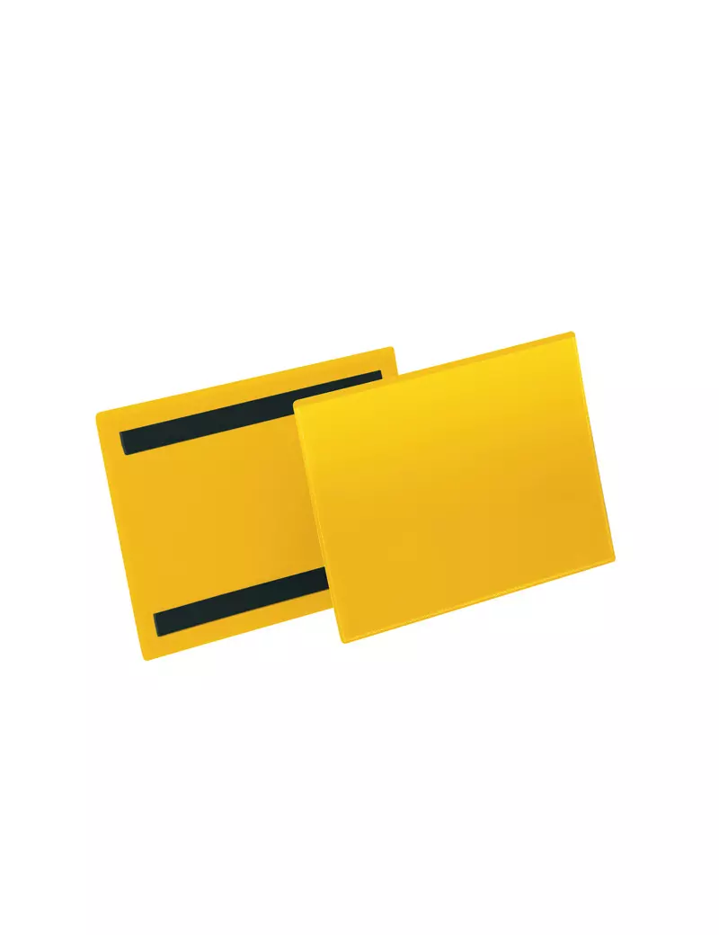 Buste Identificative Magnetiche Durable - A5 Orizzontale - 1743-04 (Giallo Conf. 50)