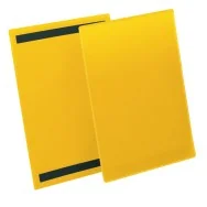 Buste Identificative Magnetiche Durable - A4 Verticale - 1744-04 (Giallo Conf. 50)