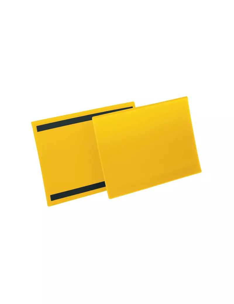 Buste Identificative Magnetiche Durable - A4 Orizzontale - 1745-04 (Giallo Conf. 50)