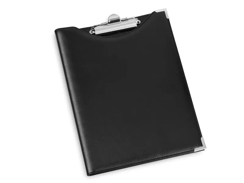 Portablocco in Similpelle con Tasca Lebez - A4 - 247-N (Nero)