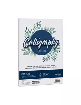 Carta Colorata Calligraphy Nature Crush Favini - A4 - 120 g - A69V534 (Uva Conf. 50)