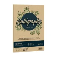 Carta Colorata Calligraphy Nature Remake Favini - A4 - 250 g - A69R564 (Spiaggia Conf. 50)