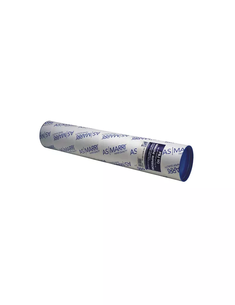 Carta Plotter PBJ.90S AS Marri - 625 mm x 50 m - 90 g - Opaca - 6452 (Bianco) Carta Plotter PBJ.90S AS Marri - 625 mm x 50 m - 90 g - Opaca - 6452 (Bianco)