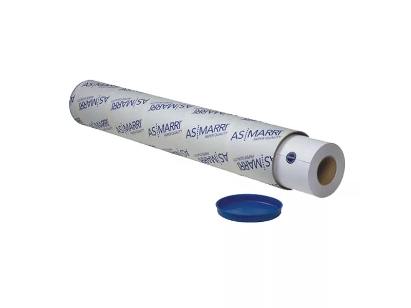 Carta Plotter AS Marri - 914 mm x 45 m - 100 g - Patinata - 7475 (Bianco)