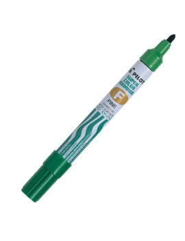 Marcatore Permanente Super Color Pilot - Punta Tonda - 1 mm - 002414 (Verde)