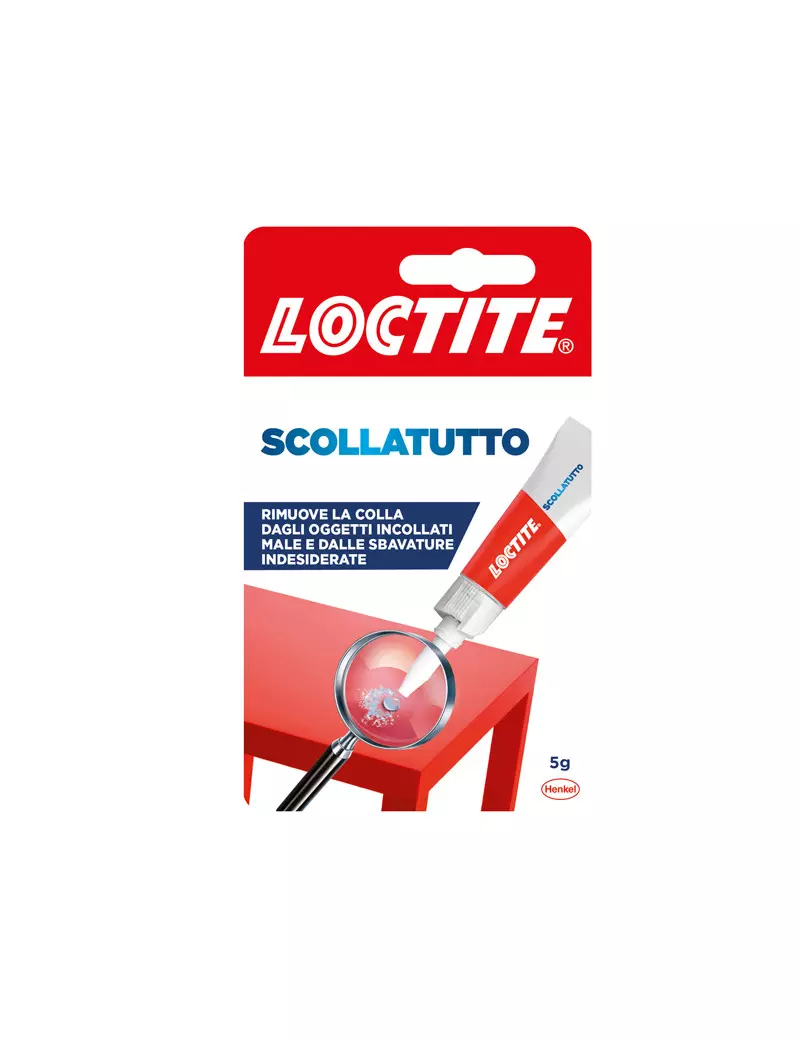 Scollatutto Loctite - 5 g - 2632233 (Trasparente) Scollatutto Loctite - 5 g - 2632233 (Trasparente)