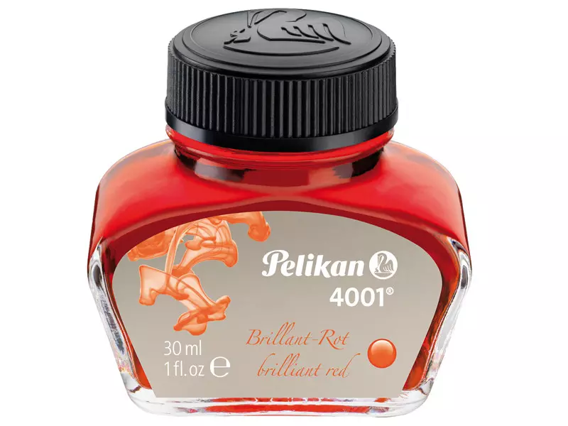 Inchiostro Stilografico 4001 Pelikan - 30 ml - 301036 (Rosso) Inchiostro Stilografico 4001 Pelikan - 30 ml - 301036 (Rosso)
